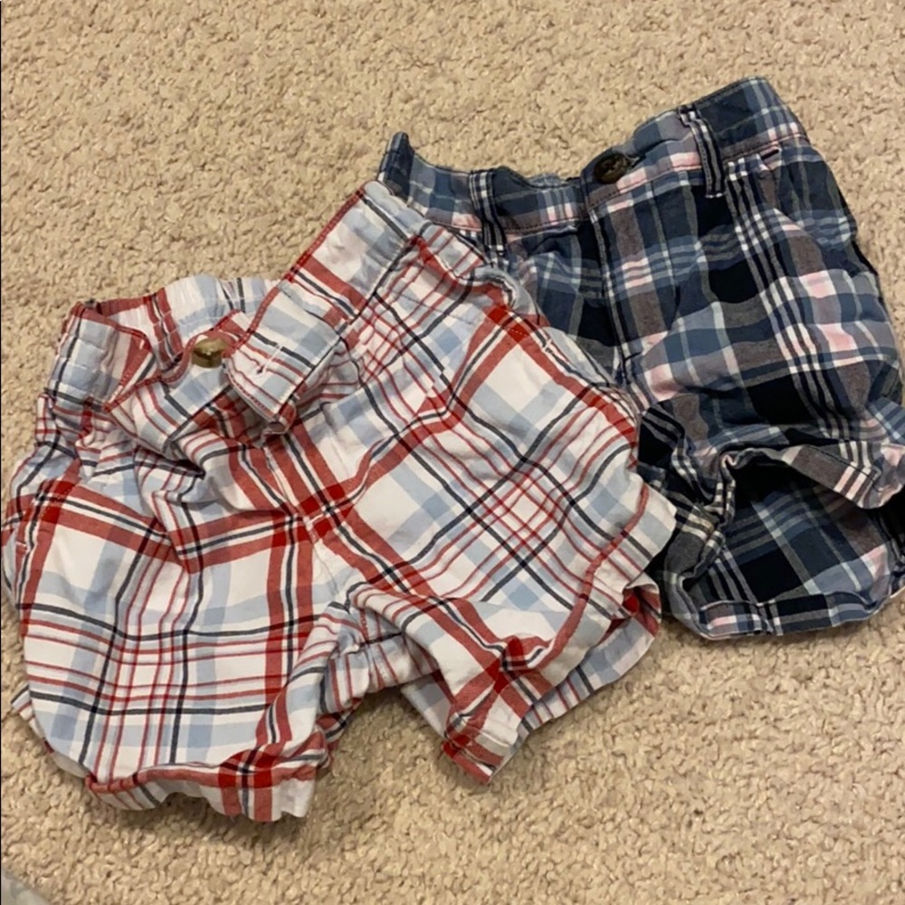3-6 month baby boy Janie+Jack shorts